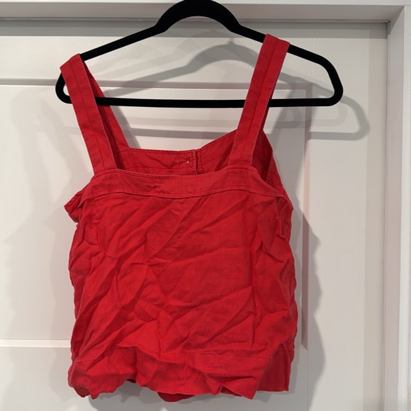 Everlane crop top red - Size 4 - Picture 4 of 4